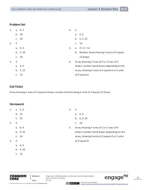 Saxon Algebra 1 WaterBrook. . Lesson 5 problem set 52 answer key